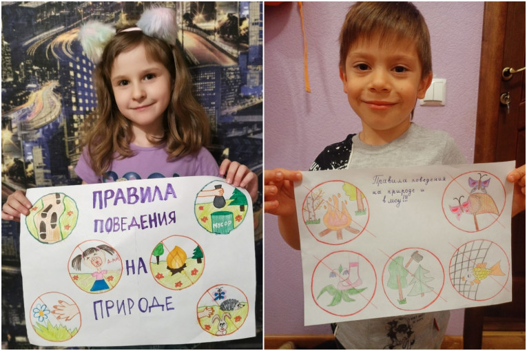 "Правила поведения в лесу" "Правила поведения в лесу".